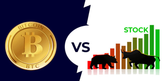 cryptocurrency vs stock market